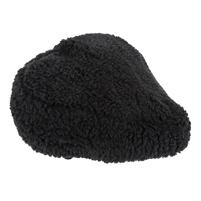 Sunlite Bicycle Fur Saddle Cover Black For Cruiser Excercise Comfort Bike Seats • $14.95