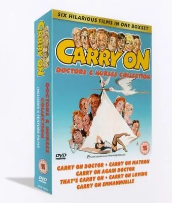Carry On... Doctors And Nurses Collection DVD (2005) Frankie Howerd Thomas • £4.94