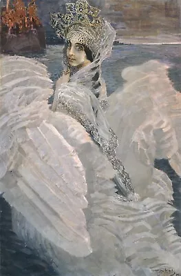 The Swan Princess : Mikhail Vrubel : Archival Quality Art Print • $51.86