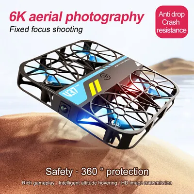 4DRC V37 Mini Drone RC Aircraft 6K HD Camera Selfie Quadcopter 360° Rolling • $35.50