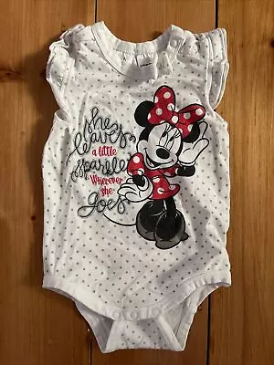 Baby Girls Disney Minnie Mouse One Piece Size 1 • $4.35