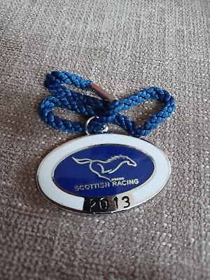 Scottish Racing 2013 Metal Badge • £3