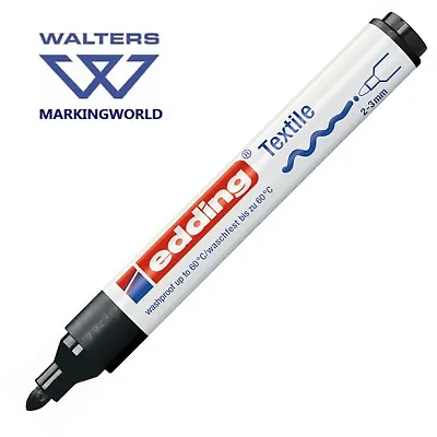 Edding 4500 Textile Fabric Marker Pen | Design Draw & Label Clothing T-Shirts • £4.10