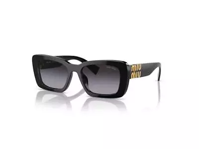 Miu Miu Sunglasses MU 07YS  1AB5D1 Black Grey Woman • £187.51