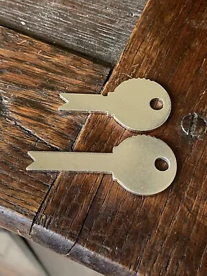 2 Mills Bell Lock Key Blank For Slot Machine Or Bell Locks • $19.50