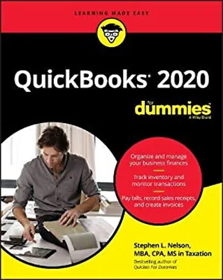 QuickBooks 2020 For Dummies Paperback Stephen L. Nelson • £4.73