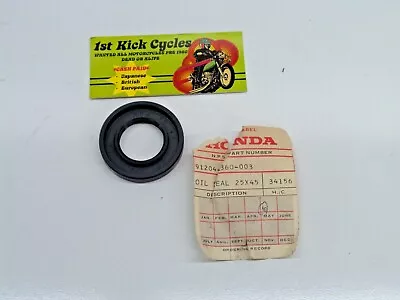 Nos Honda Cr125 Mt125 Mr175 Left Side Crank Oil Seal 91204-360-003 • $19.99