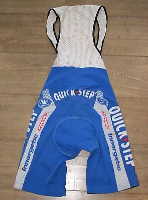 2006 2007 Quick Step Innergetic Cycling Team Bib Shorts Vermarc Size XL 5 52 • $23.67