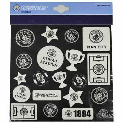 £4.99 • Buy Manchester City F.C. Glow In The Dark Sticker Set