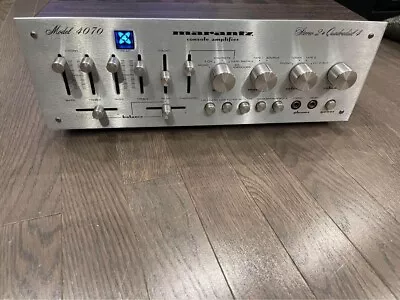 Vintage Marantz 4070 Stereo/Quadradial Console Amplifier- Excellent Condition • $1245