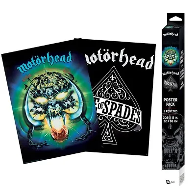 Motorhead Ace Of Spades And Overkill Unframed Boxed Poster Rock Music ABYstyle • $9.99