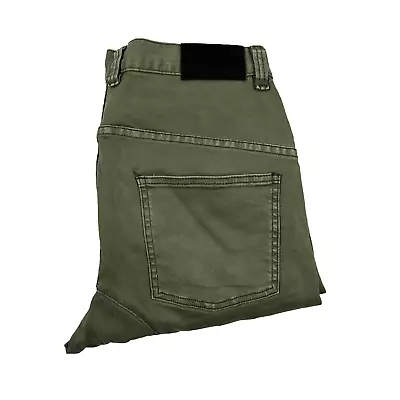 KSCY Mens Jeans W32 L29 Green Jogger Cuffed Jean • $35