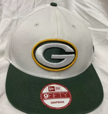 Green Bay Packers New Era 9 Fifty SnapBack Hat 100% Cotton • $39.99