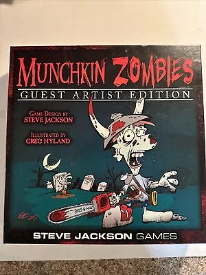 Steve Jackson's Munchkin Zombies Game GUEST ARTIST EDITION  Greg Hyland SJG 1520 • $8.99