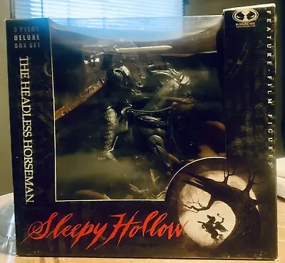 New Headless Horseman Feature Film Figure- 1999 Sleepy Hollow- 3 Piece Set • $100