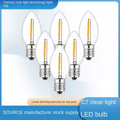 0.5W 1W Crystal Light Bulb E12 E14 Light Bulb Hot LED Bulb  6000K White Light • $10.78