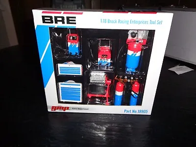 1:18 GMP Accessories Set Garage Tool Set BRE Red White Blue GMP18905 • $29.95