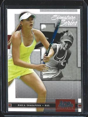 Maria Sharapova - 2005 Ace Authentic #4 - Signature Series - Russia • $4.78