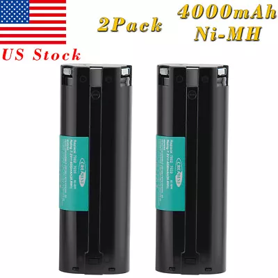 4.0Ah For Makita 7000 7002 7033 191679-9 192532-2 4071D 2Pcs 7.2V Ni-MH Battery  • $36.89