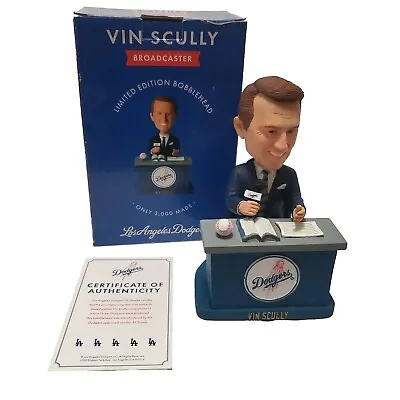 2012 Los Angeles Dodgers Vin Scully Limited Edition Talking Bobblehead Only 3000 • $450