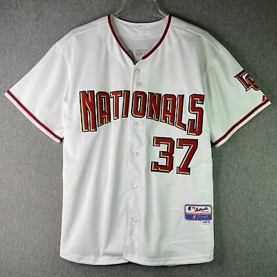 $31.88 • Buy Washington Nationals Strasberg Jersey #37 Size 50 Authentic Majestic SS5