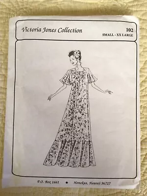 Vintage 90's Hawaiian Classics Sewing Pattern Victoria Jones • $19.99