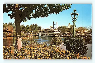 Mark Twain Sternwheeler Boat Rivers Of America Disneyland California Postcard D4 • $9.03