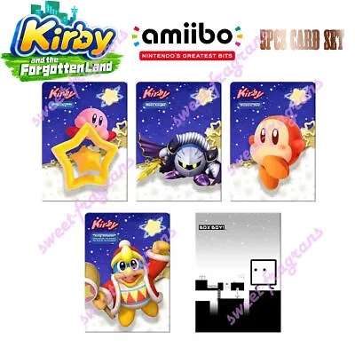 For Kirby And The Forgotten Land Amiibo Card 5pcs Set NFC Tag Switch Star Allies • $11.99