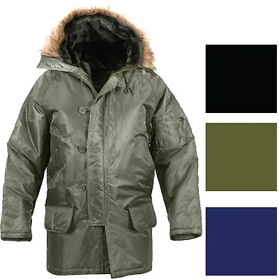 Rothco Cold Weather N-3B Snorkel Parka Jacket Long Insulated N3B Winter Coat • $97.99