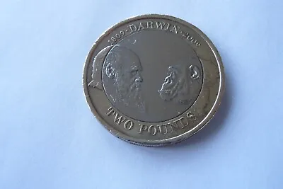 Charles Darwin £2 Coin • £2.99