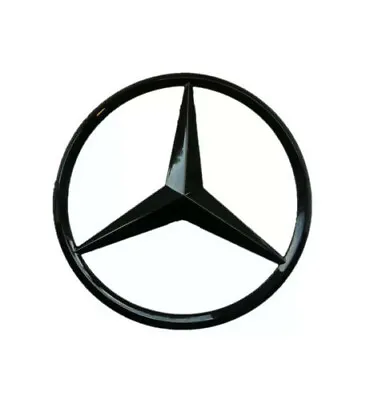 Mercedes Benz Badge Logo Emblem Rear Boot -  90mm  Black • £6.45