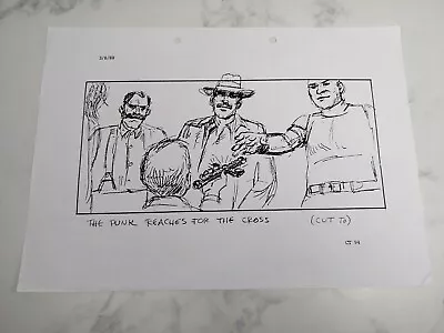 Indiana Jones And The Last Crusade Movie Lot Storyboard Prop CT 94 • $144.39