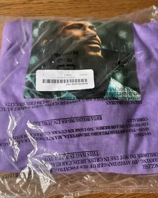 FW18 Supreme Marvin Gaye Tee Size L Large Purple T-shirt Tee New Unopened  • £135