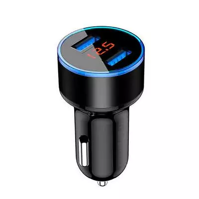  Dual 3.1A USB Car Fast Charger Socket Power Adapter LED Voltmeter Waterproof  • $8.59