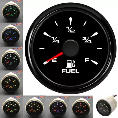 52MM Marine Car Truck Boat Fuel Tank Level Indicator Gauge 0-190ohms 240-30ohms • $21.74