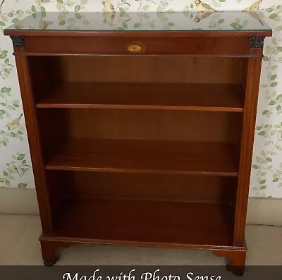 Antique Style Bookcase (including Glass Top) • £198