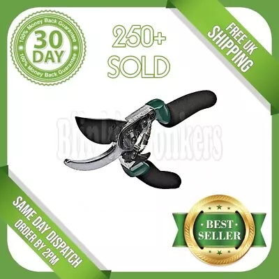 Heavy Duty Bypass Secateurs Garden Pruning Shears Pruners Hand Tool Plant Cutter • £6.19