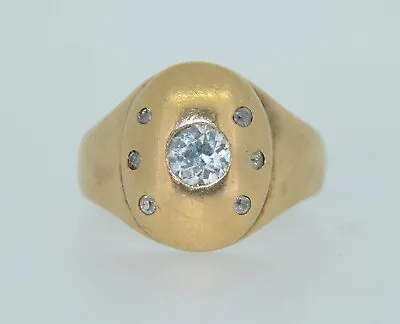 Old European Cut Diamond & Mine Cut Diamond Ring • $1650