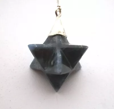 Sodalite Merkaba Pendulum / Dowser • £6.99