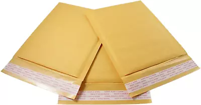 HGP #0 XL 7.5  X 10  20 Pack Kraft Bubble Mailers Padded Shipping Envelopes S • $16.85