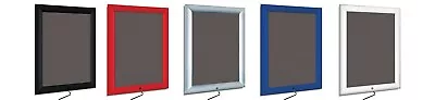 A0 Lockable Click Snap Frames Poster Holders Clip Displays Notice Boards Colour • £79.99