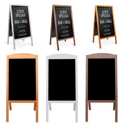 Extra Large Magnetic A-Frame Chalkboard Menu Board Sidewalk Sandwich Board Sign • $39.98