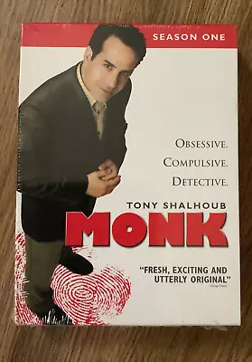 Monk - Season 1 (DVD 2004 4-Disc Set) NEW • $3.99