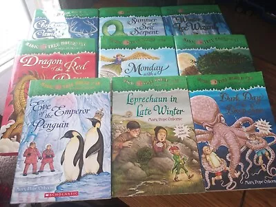 Magic Tree House Lot Of 9 Books: 29 31 32 37 38 39 40 41 43  • $17