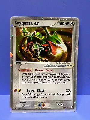 Pokemon TCG EX Deoxys - Rayquaza Ex 102/107 LP • $112