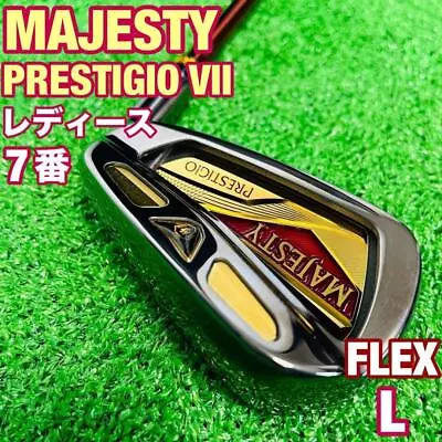 Ladies MARUMAN MAJESTY PRESTIGIO 12 #7 Iron Flex-L TL750 Right Handed Used JPN • $433