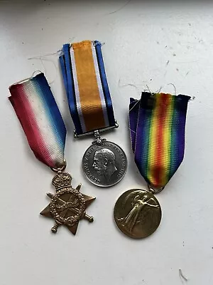 Ww1 Medals Trio Ox & Bucks KIA MUNSTER Fusiliers Small Heath Birmingham • £122