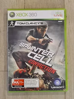 Tom Clancy's Splinter Cell Conviction Xbox 360 Complete - NTSC-J - FAST POST • $6.90