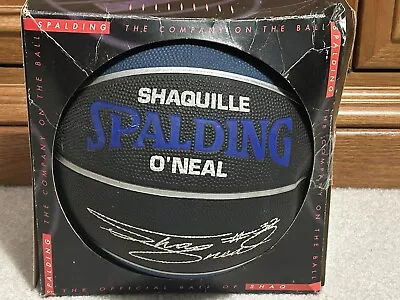 Shaquille O’Neal Spalding Shaq Attaq Basketball New In Box Rare Vintage Magic • $29.99