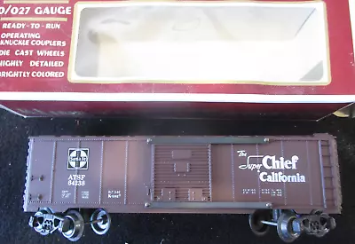 O Gauge Santa Fe 40' Box Car #64238 (Map Car) By K-Line • $19.95